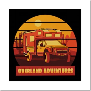 Overland adventures Posters and Art